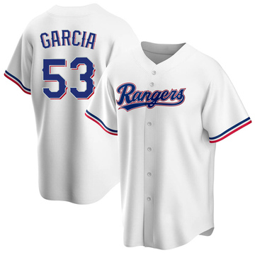 Texas Rangers Adolis Garcia Light Blue Alternate Replica Jersey