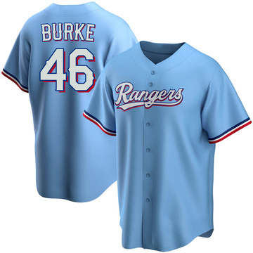 Texas Rangers Brock Burke Cream Authentic Women's 2023 City Connect Player  Jersey S,M,L,XL,XXL,XXXL,XXXXL