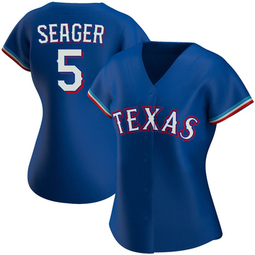 Texas Rangers Corey Seager Royal Replica Men's Alternate Player