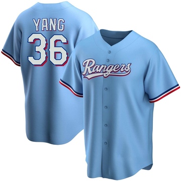 Women's Hyeon-jong Yang Texas Rangers Hyeon-Jong Yang Roster Name & Number  T-Shirt - Red