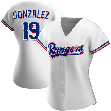 Texas Rangers Juan Gonzalez Official Royal Blue Authentic Men's Majestic  Cool Base Alternate Player MLB Jersey S,M,L,XL,XXL,XXXL,XXXXL