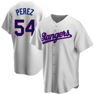 Texas Rangers Martin Perez Light Blue Replica Men's Alternate Player Jersey  S,M,L,XL,XXL,XXXL,XXXXL