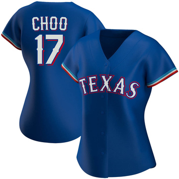 Texas Rangers Shin-Soo Choo White Replica Youth Black/ Player