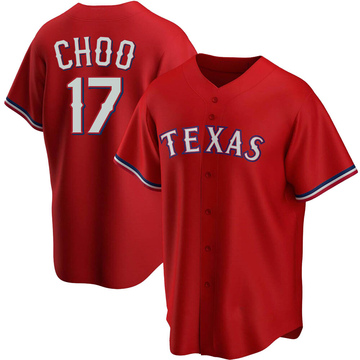 Outerstuff MLB Youth Texas Rangers Shin-Soo Choo #17 Cool Base Home Je –  Fanletic