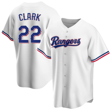 Texas Rangers Will Clark Red Authentic Men's Alternate Player Jersey  S,M,L,XL,XXL,XXXL,XXXXL